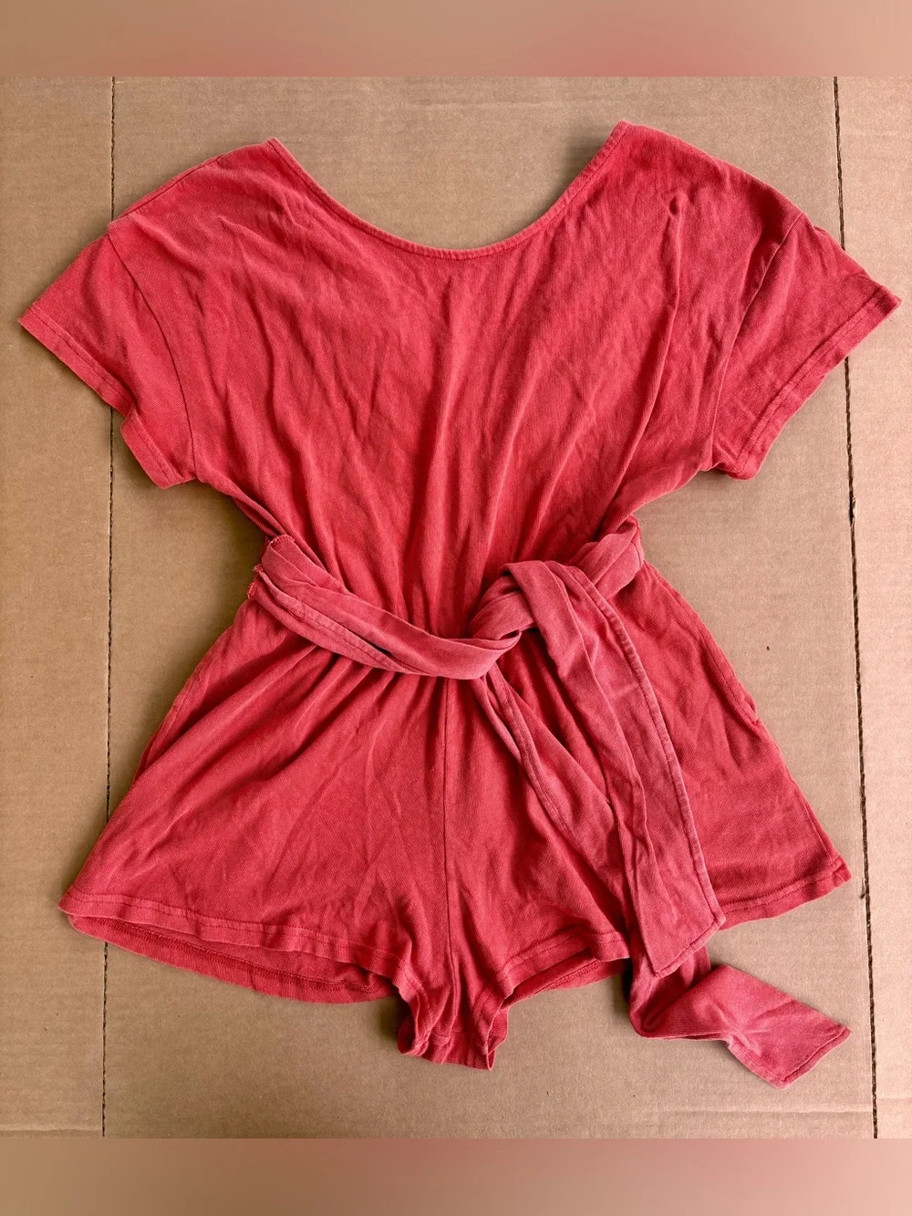 Free People Easy Street Wrapped One Piece Romper